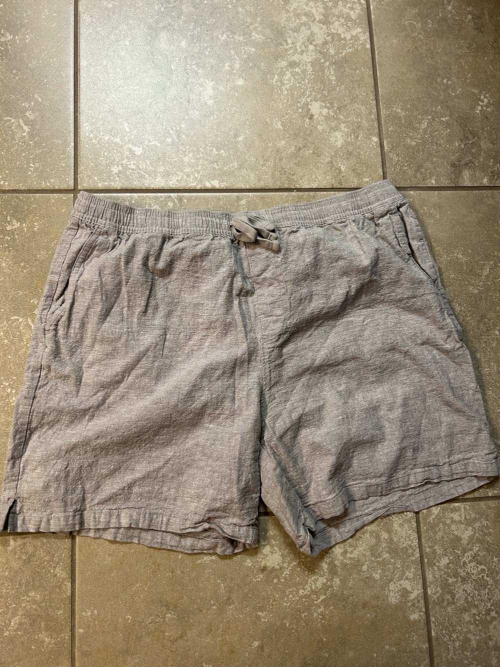 Gap Casual Lightweight Drawstring Shorts - beige/tan size XXL. (Bin A)